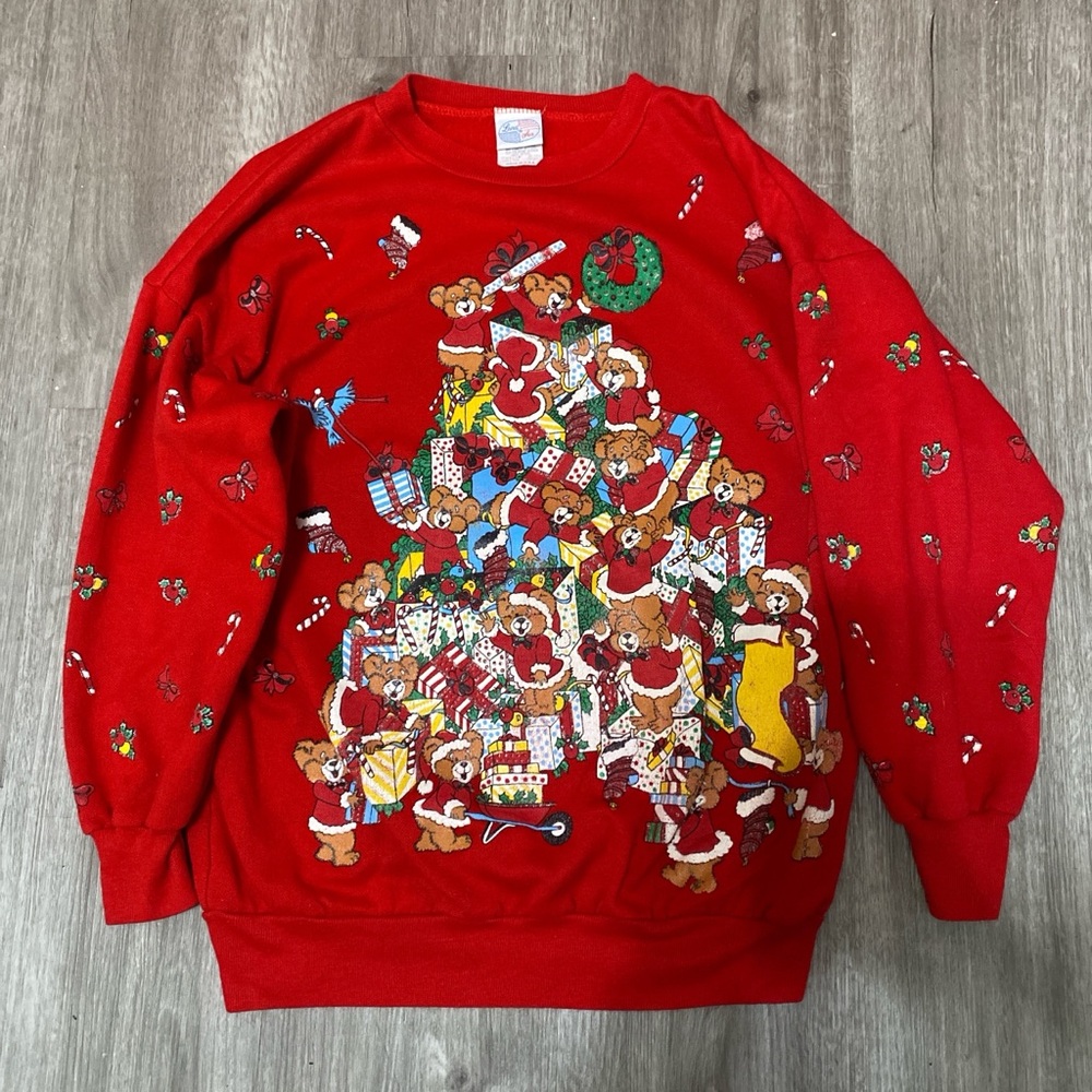 Vintage christmas sweater/crewneck